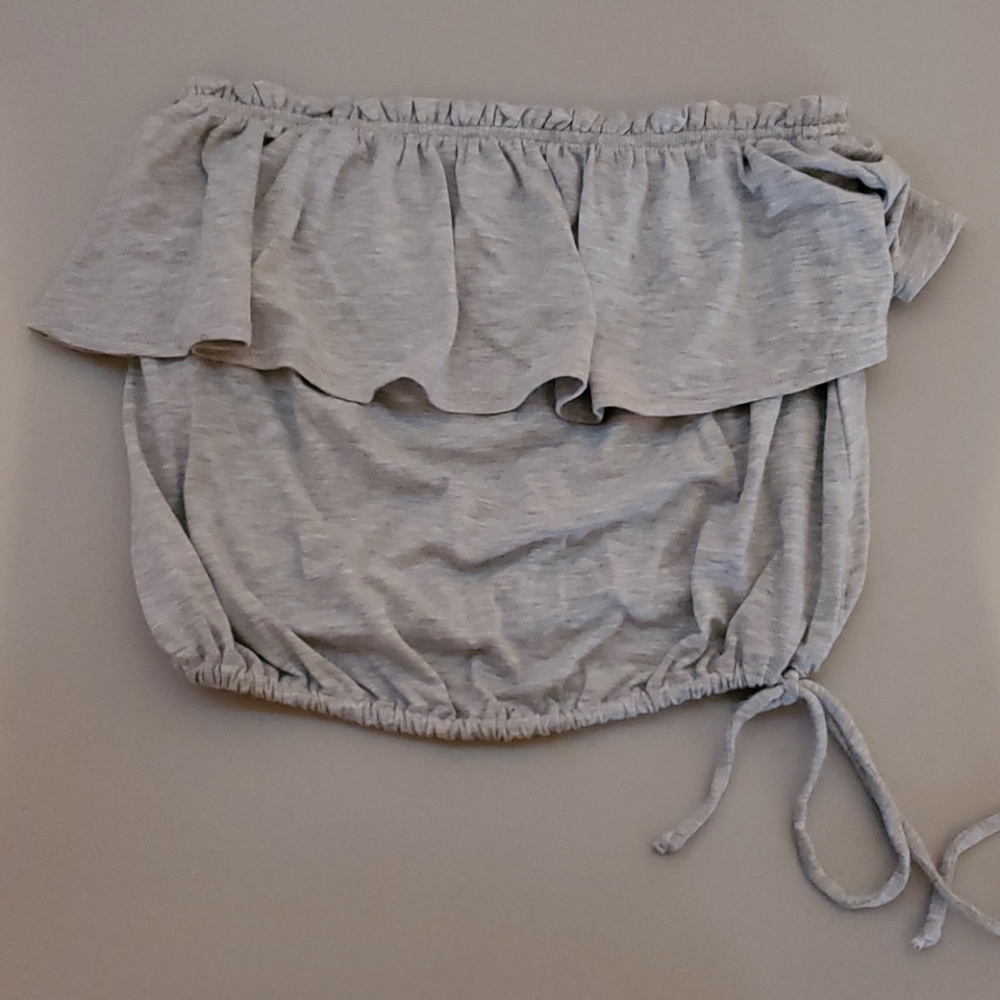 Gray Medium size Tube Top